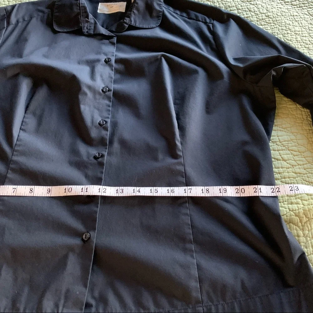 Riders by Lee Black Button Front Shirt Size XXL - Picture 6 of 12